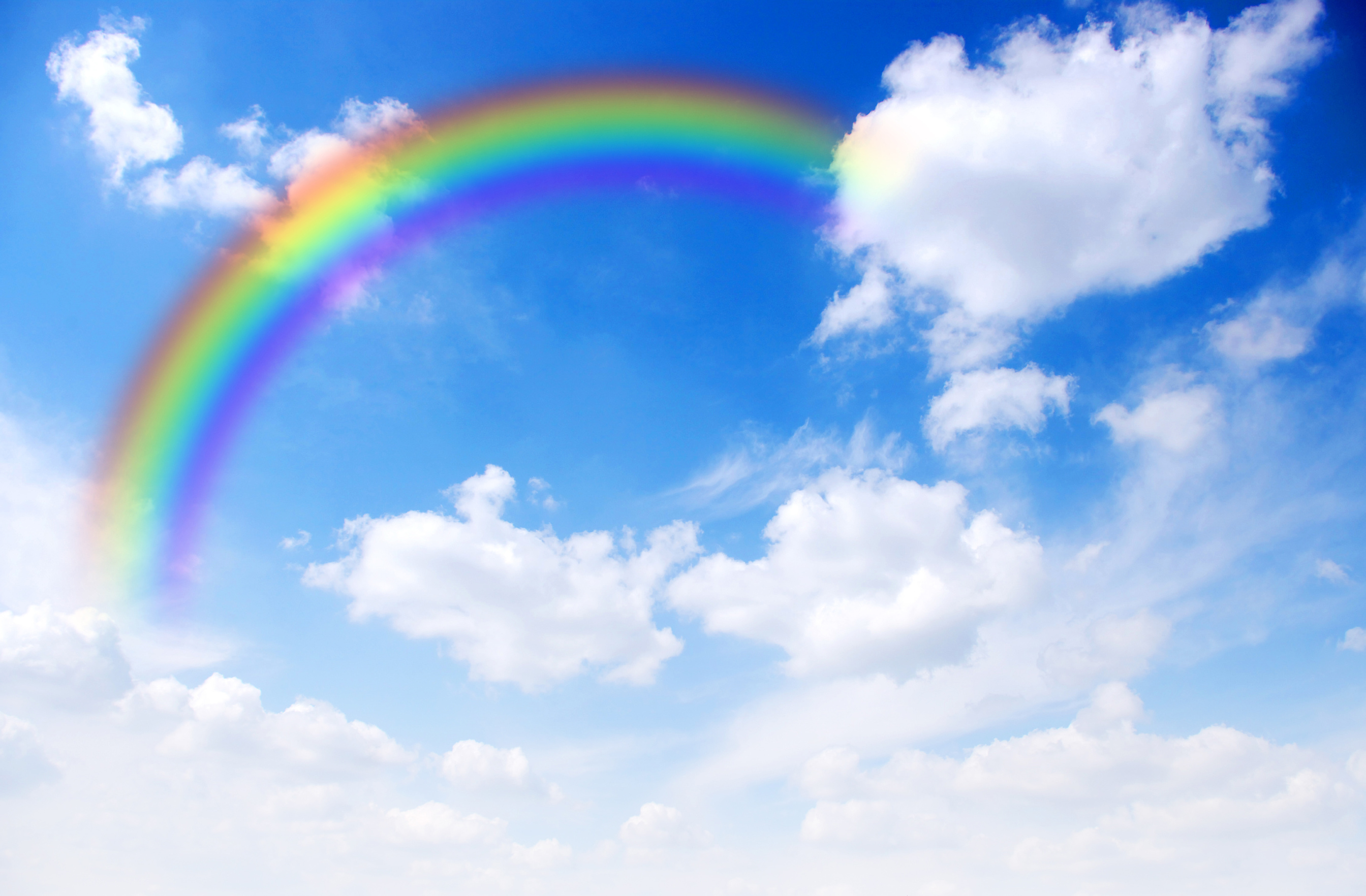 rainbow in the sky